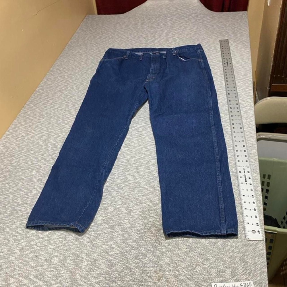 Rustler Blue denimJeans Men Size 46 x 32. 100% Cotton. SKU-B365